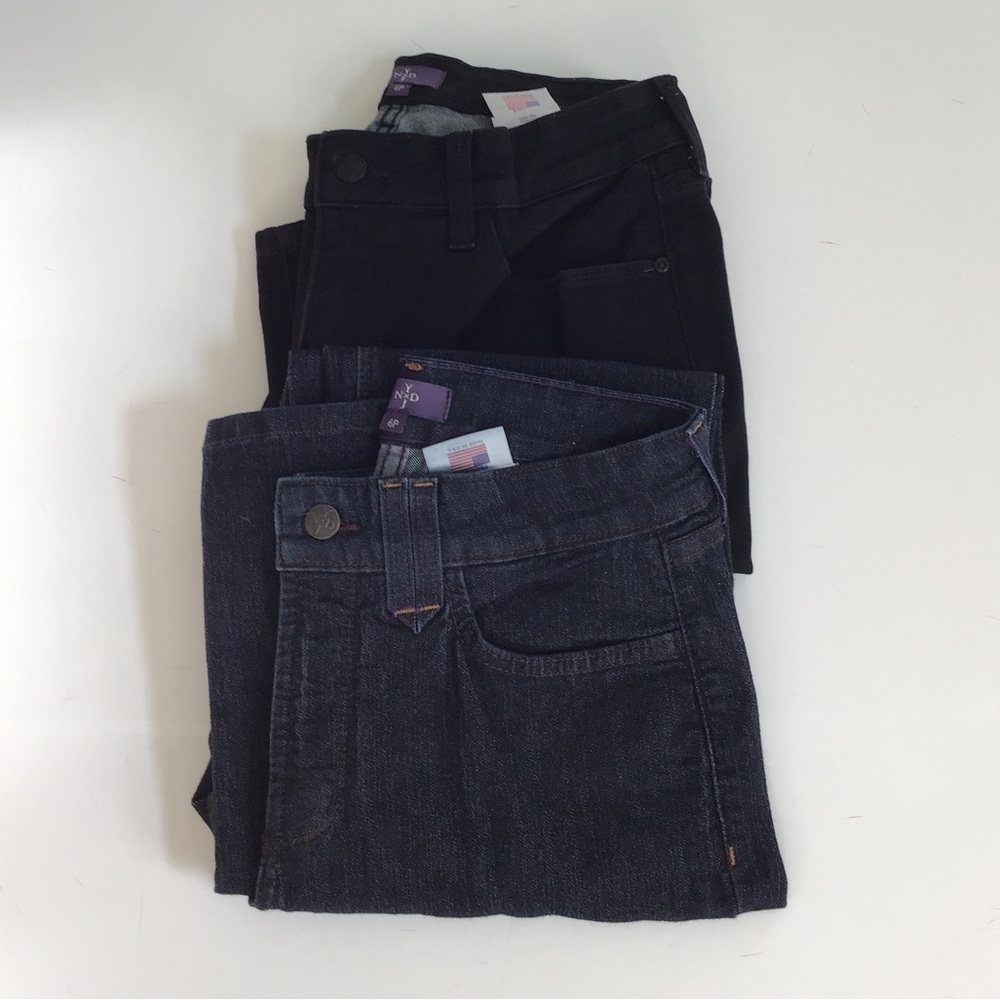 NYDJ Lot of 2 Jeans Size 6P